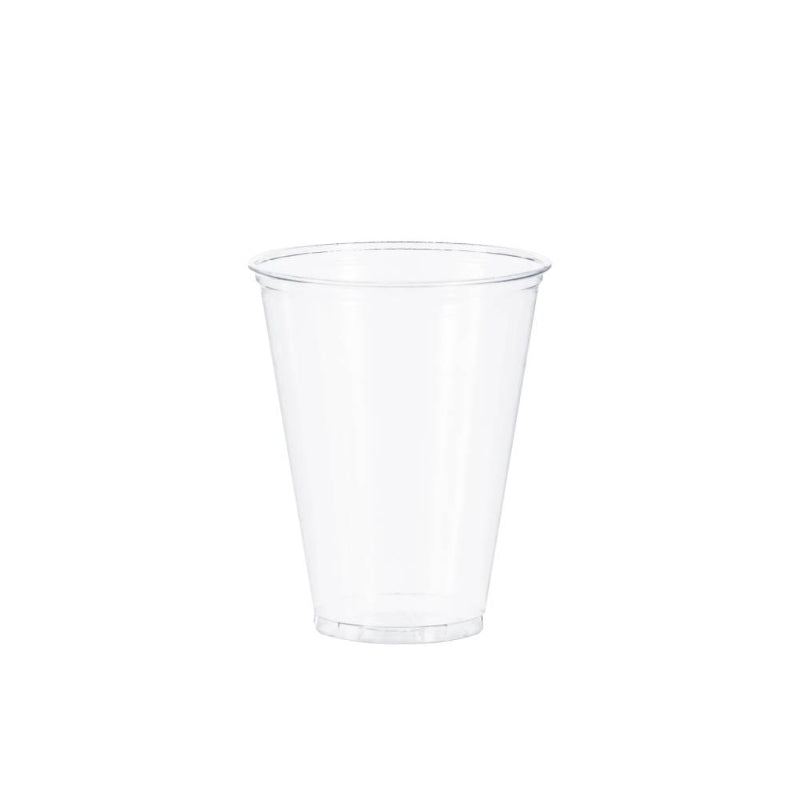 9 oz. Tall Clear PET Plastic Cup - Sleeve of 50 - #TP9D