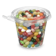 Inline Plastics Safe-T-Fresh Tamper Evident & Tamper Resistant 11 oz. Clamshell Cup - #TS11CCRJT Inline Plastics