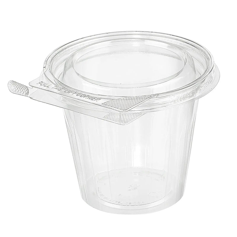Safe-T-Gard ® tamper evident 12 oz. Fruit Cup with Flat Lid - TS12CCR Inline Plastics