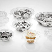 Inline Plastics Safe-T-Fresh Tamper Evident & Tamper Resistant 16 oz. Clamshell Bowl - #TS16RN Inline Plastics