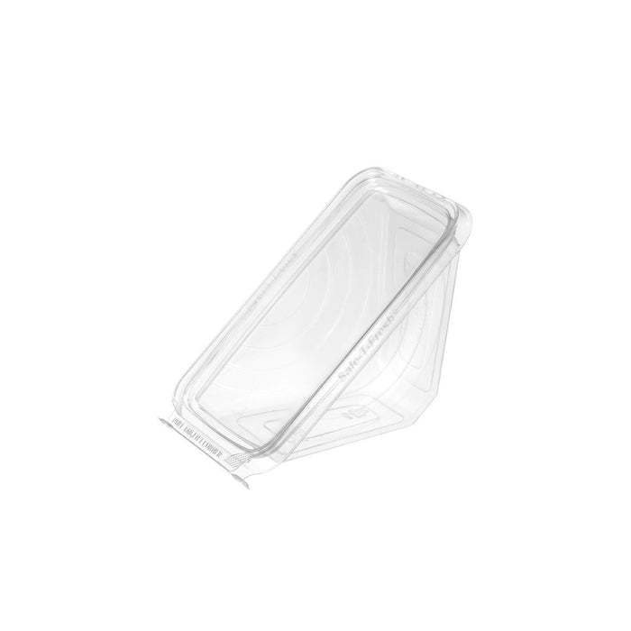 Safe-T-Fresh ® tamper evident clamshell sandwich wedge