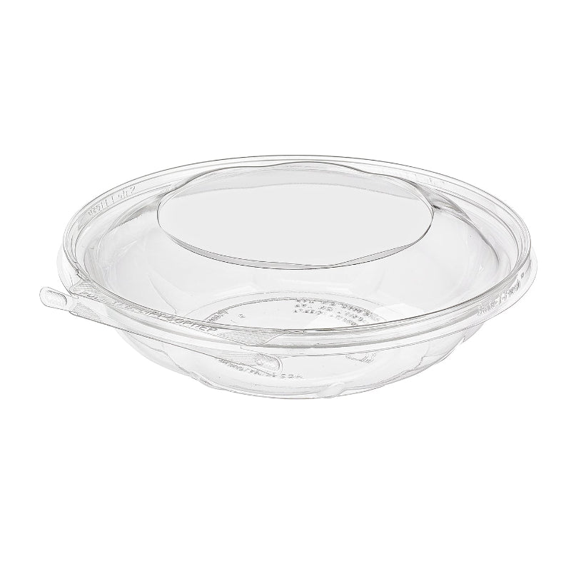 Safe-T-Fresh 48 oz. Tamper Evident Round Deli Bowl - #TS48RN