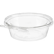Safe-T-Fresh 7" Round Tamper Evident & Tamper Resistant Clamshell Tub, 24 oz. - #TS7024 Inline Plastics