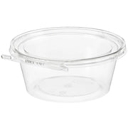 Safe-T-Fresh 7" Round Tamper Evident & Tamper Resistant Clamshell Tub, 32 oz. - TS7032 Inline Plastics