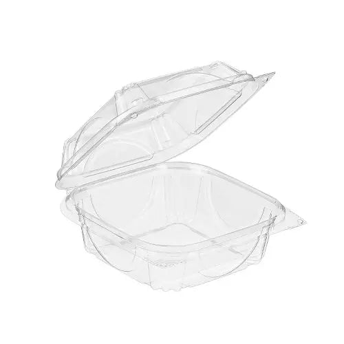 Inline Plastics Square Perimeter Seal Clamshell Container - #VF8050 Inline Plastics