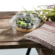 Inline Plastics Square Perimeter Seal Clamshell Container - #VF8050 Inline Plastics