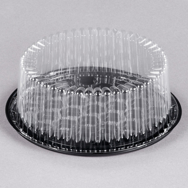 Contenedor de exhibición de plástico para pasteles de 8 " para 1 o 2 capas n.º WG22