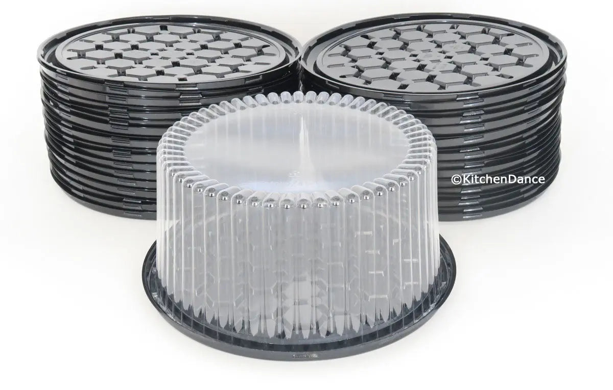 Near Me Disposable/Reusable Plastic Display Cake Carriers For 9\ - 2-3 Layer Cakes Cake Containers Near Me Disposable/Reusable Plastic Display Cake Carriers For 9\ - 2-3 Layer Cakes Cake Containers