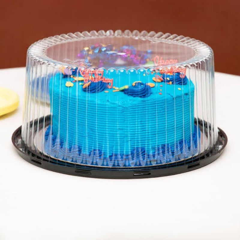 Contenedor de exhibición de plástico para pasteles de 10" para 2 o 3 capas - #WG40