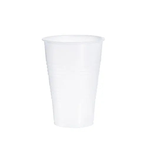 Dart 16 oz. Translucent HIPS Plastic Cold Cup - Sleeve of 50 - #Y16T