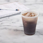 Dart 9 oz. Plastic Translucent Cold Cup - Sleeve of 100 - #Y9 Dart Container