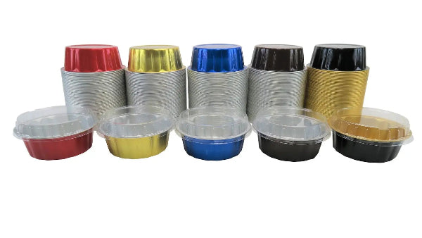 Plastic Lid for Disposable Round Aluminum Foil Pan  #PL-A8 KitchenDance
