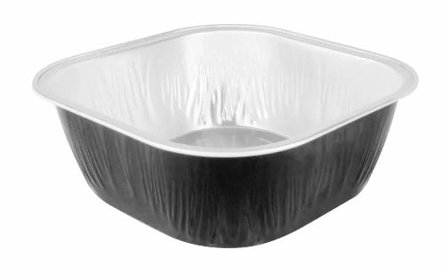 4" Square Colored Aluminum Foil Dessert Pan #A6NL KitchenDance