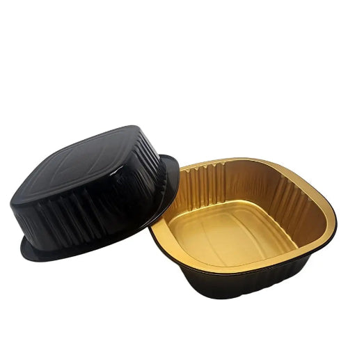 5" x 5" Colored Aluminum  Heavy Foil Square Pan #A69NL KitchenDance