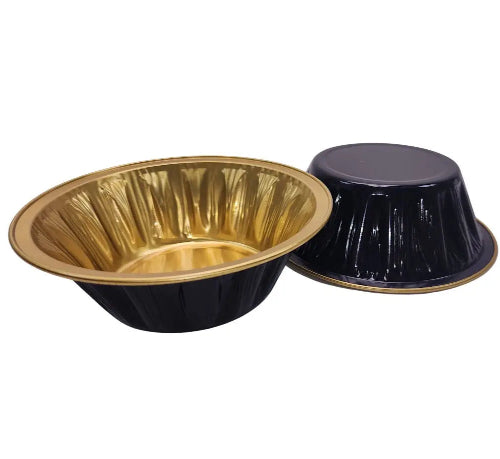 18 oz. Jumbo Disposable Aluminum Colored Pot Pie Pan  #A57NL KitchenDance
