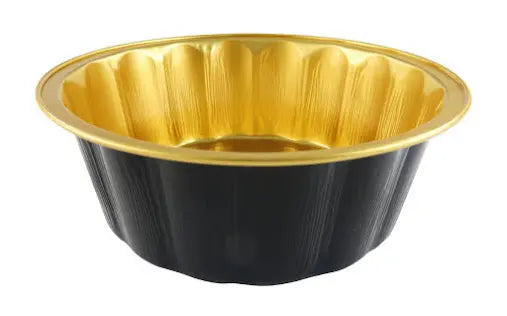 8 oz. Round Disposable Aluminum Foil Colored Dessert pan  #A8NL KitchenDance