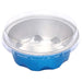 2 oz. Disposable Colored Foil Cup with Plastic Lid  #A3P KitchenDance