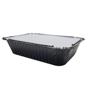 Colored Aluminum 1½ lb. Foil Carryout Pan with Board Lid  #7650L KitchenDance