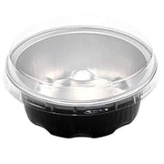 2 oz. Disposable Colored Foil Cup with Plastic Lid  #A3P KitchenDance