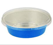5 oz. Colored Foil Ramekins  with Plastic Lid    #A41P KitchenDance