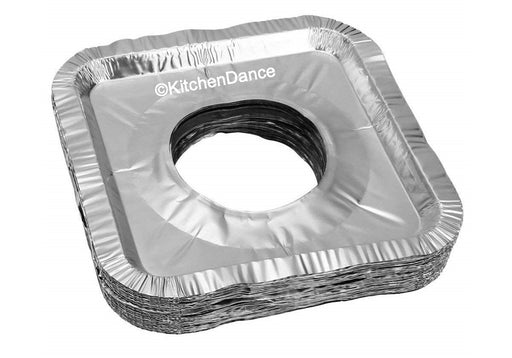 Disposable Aluminum Foil Square Gas-Stove Burner Bib