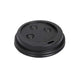 Prime Source Black Lid for 10/12/16/20/24 Ounce Coffee Cups - #75000249 Prime Source