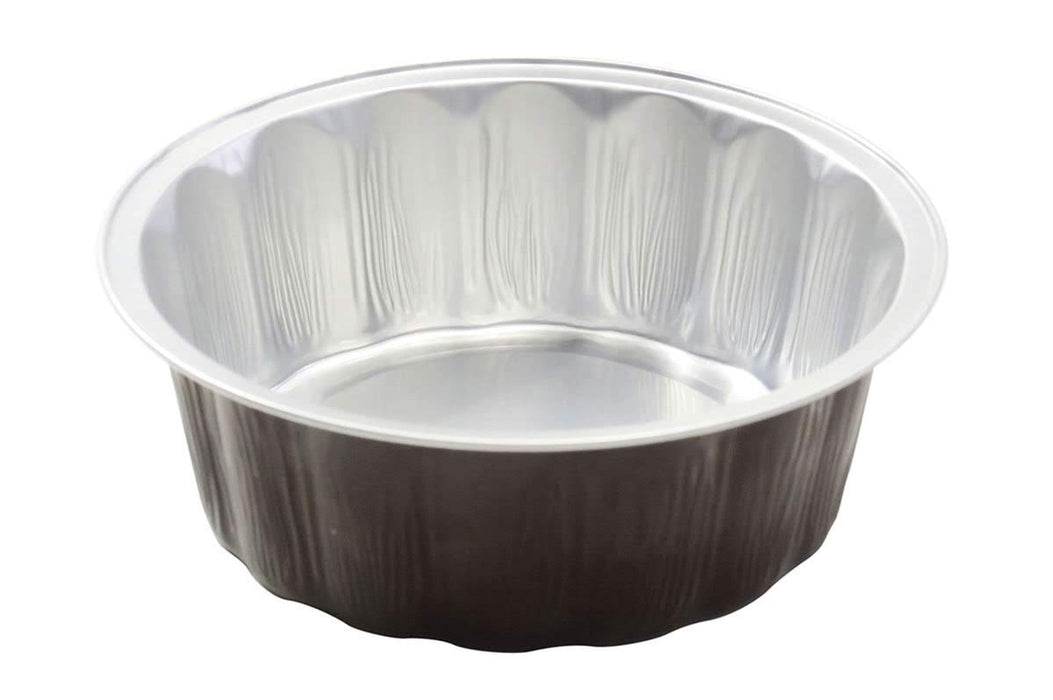 8 oz. Round Disposable Aluminum Foil Colored Dessert pan  #A8NL