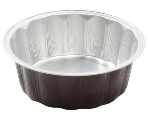 8 oz. Round Disposable Aluminum Foil Colored Dessert pan  #A8NL KitchenDance