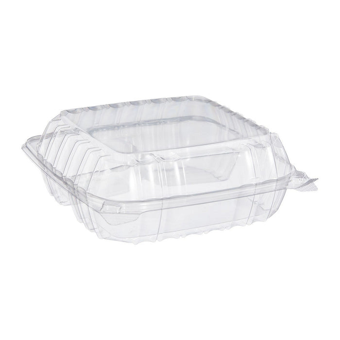 9 x 9 x 3  Clear PP 3 Compartment Hinged Take Out Containers