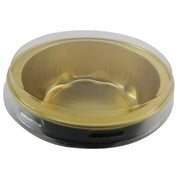 2 oz. Disposable Colored Foil Cup with Plastic Lid  #A3P KitchenDance