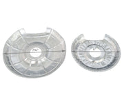 Disposable Aluminum Foil Electric Burner Bibs  Pack of 50 Large & 50 Small - #50-50 Durable Packaging
