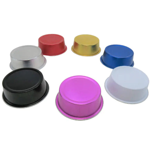 5 oz. Disposable Aluminum Colored Foil Baking Cups  #A41NL KitchenDance