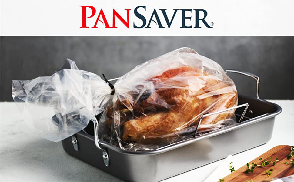 Bolsas para asar pavo aptas para horno Pan Saver, 2 unidades