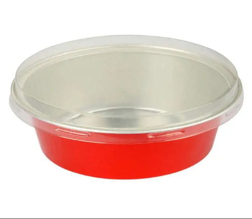 Plastic lid for 5 oz. Colored Foil Ramekins   #PL-A41 KitchenDance