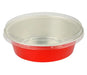 Plastic lid for 5 oz. Colored Foil Ramekins   #PL-A41 KitchenDance