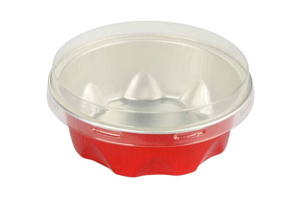 Tapa de plástico para vaso desechable de aluminio de color de 2 oz con tapa de plástico n.º PL-A3