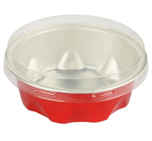 Plastic lid for 2 oz. Disposable Colored Foil Cup with Plastic Lid  #PL-A3 KitchenDance
