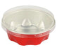 Plastic lid for 2 oz. Disposable Colored Foil Cup with Plastic Lid  #PL-A3 KitchenDance