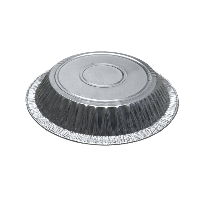 KitchenDance 8" Heavyweight Disposable Aluminum Pie Pan - #KD-841