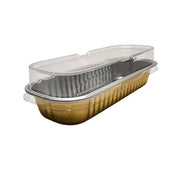 Rectangular Colored Aluminum Baking Tin with Plastic Lid - #A43P KitchenDance