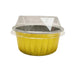 4.5 oz. Colored Aluminum Ramekin or Dessert Cup with Lid #A35P KitchenDance