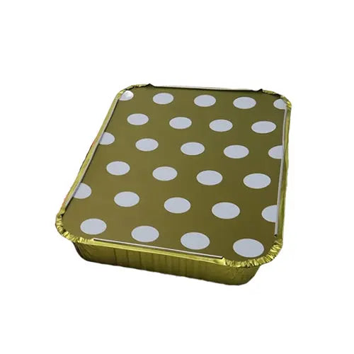 Board Lids for 4 lb. Aluminum Foil Takeout Containers - #L52180 KitchenDance