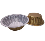 18 oz. Jumbo Disposable Aluminum Colored Pot Pie Pan  #A57NL KitchenDance