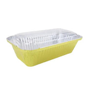 1½ lb. Closable Foil Loaf Pan with Plastic Lid  #1650P KitchenDance