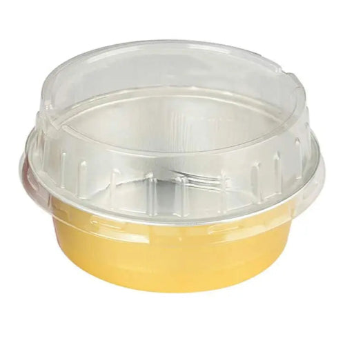 5 oz. Colored Foil Ramekins  with Plastic Lid    #A41P KitchenDance