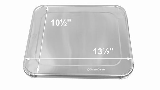 disposable aluminum foil half size steam table pans