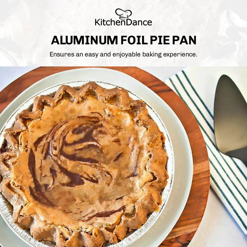 D & W Fine Pack 8" Disposable Aluminum Foil Deep Pie Pan   #816 D&W Fine Pack