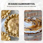 D & W Fine Pack 8" Disposable Aluminum Foil Deep Pie Pan   #816 D&W Fine Pack