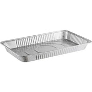 Disposable Full Size Steam Table Foil Pan Medium Depth    #7800 Western Plastics