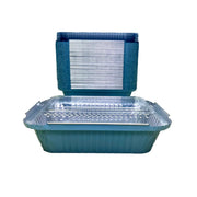 Amazon Overstock 1½ lb. Foil Deep Carryout Pan with Plastic Lid - 50 Count - #7650P KitchenDance